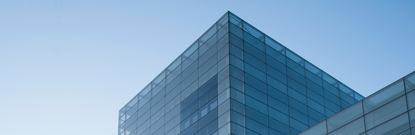 Modern healthcare building