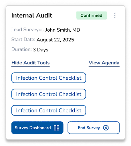 Internal audit confirmed card